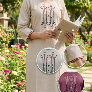 Blue Printed Kurti
